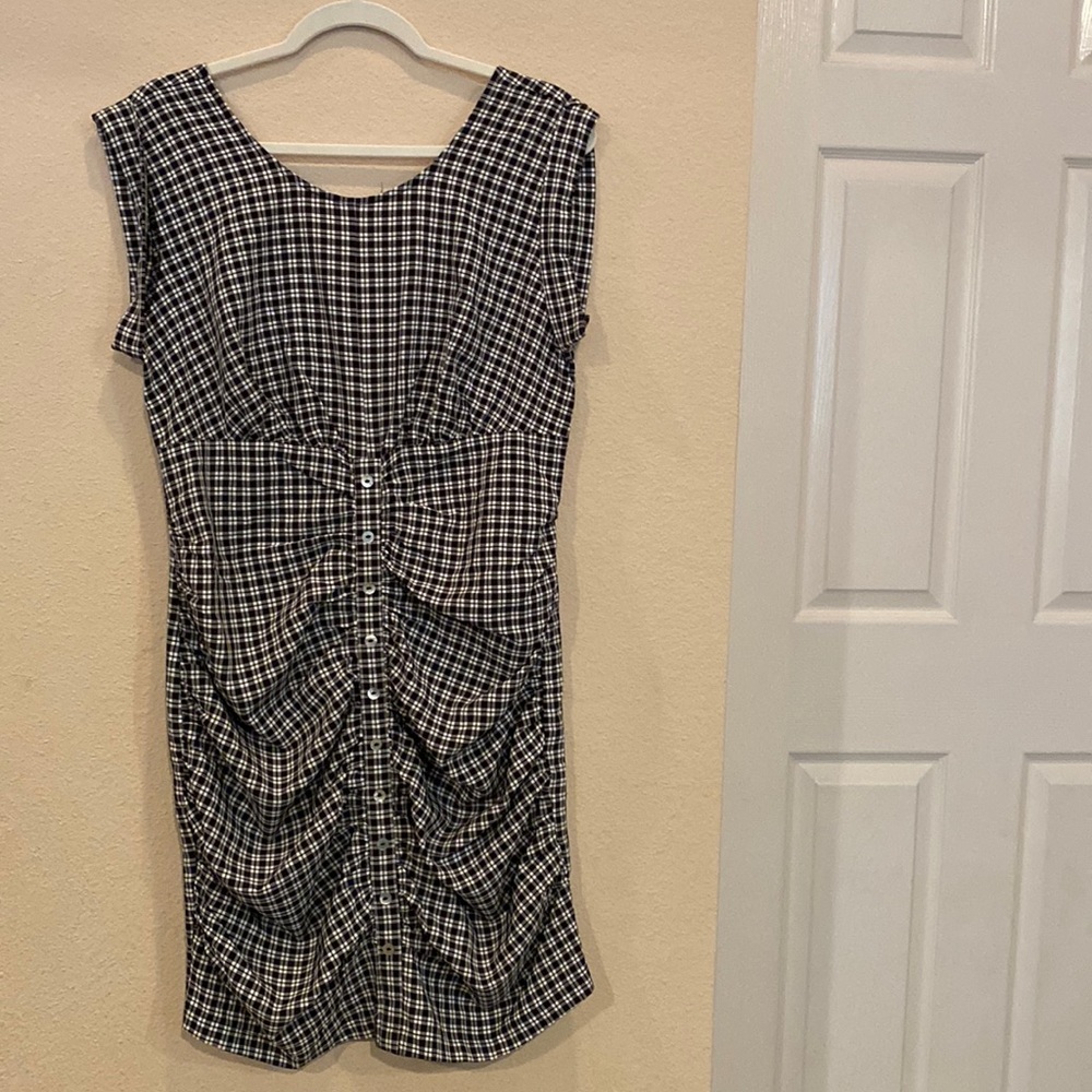 50’s Style Check Dress